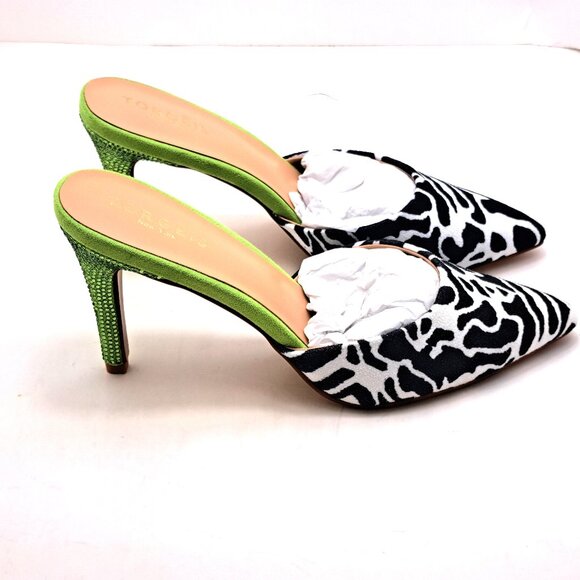 Torgeis Womens Piper Pointed Toe Stiletto Heel Pumps - Size 8 - Picture 2 of 12